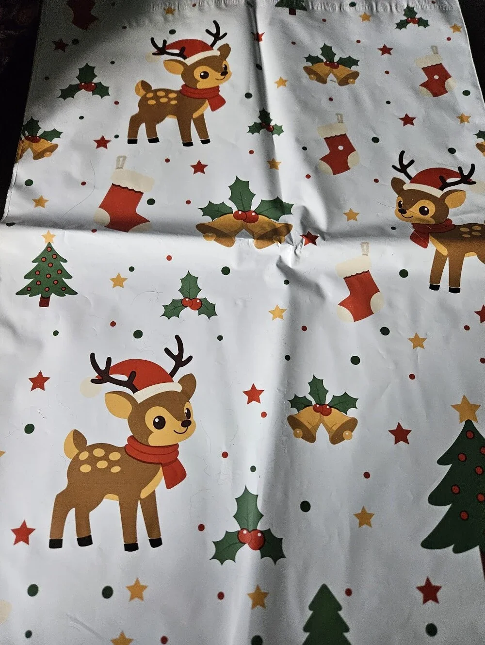 Festive Reindeer Polymailer Packages
